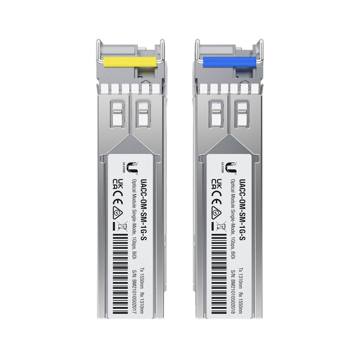 Ubiquiti UniFi 1 Gbps Bidirectional Single-Mode Optical Module (20-Pack) [UACC-OM-SM-1G-S-20]