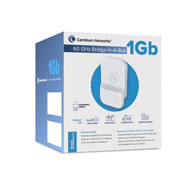 Cambium ePMP Bridge-in-a-Box, 1GB [C600510C001A]