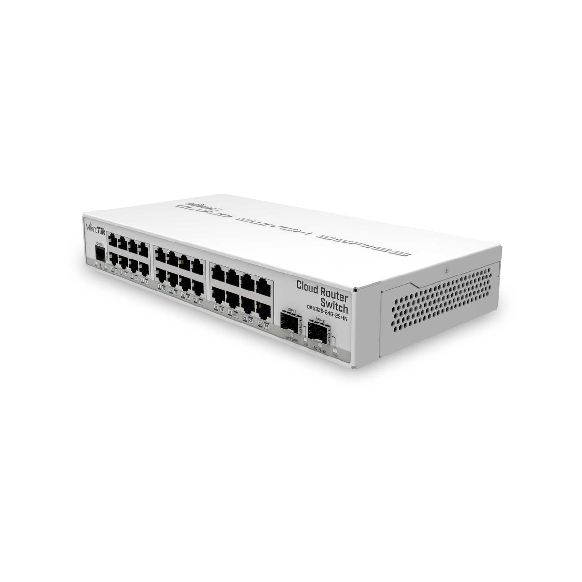 MikroTik CSS326-24G-2S+RM Cloud Smart Switch w/ 24 Gigabit Ports and 2 SFP+  Cages