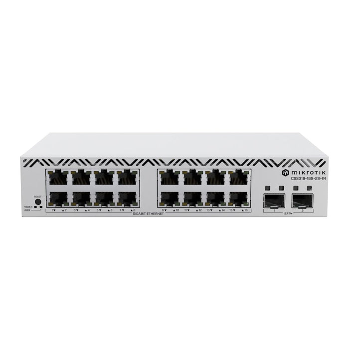 MikroTik CSS318 Cloud Smart Switch w/16xGB and 2xSFP+ [CSS318-16G-2S+IN]