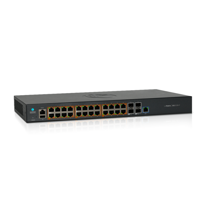 Cambium cnMatrix TX 2028RF-P Intelligent Ethernet PoE Switch (US Only) [MXTX2028GFPA11]