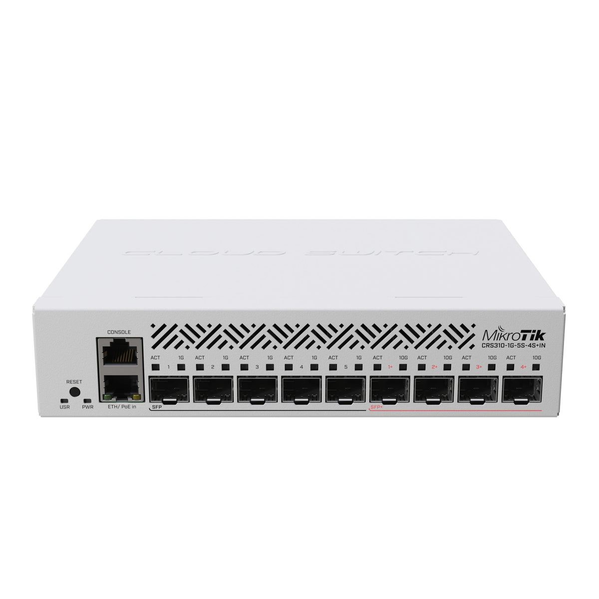 2.5/10 Gigabit Combo Cloud Router Switch - CRS310-8G+2S+IN