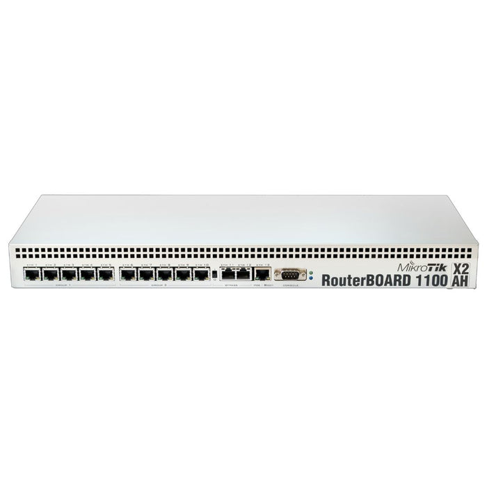 MikroTik 13x Gigabit Ethernet, 1066MHz Dual Core CPU Router [RB1100AHx2] **Open Box**