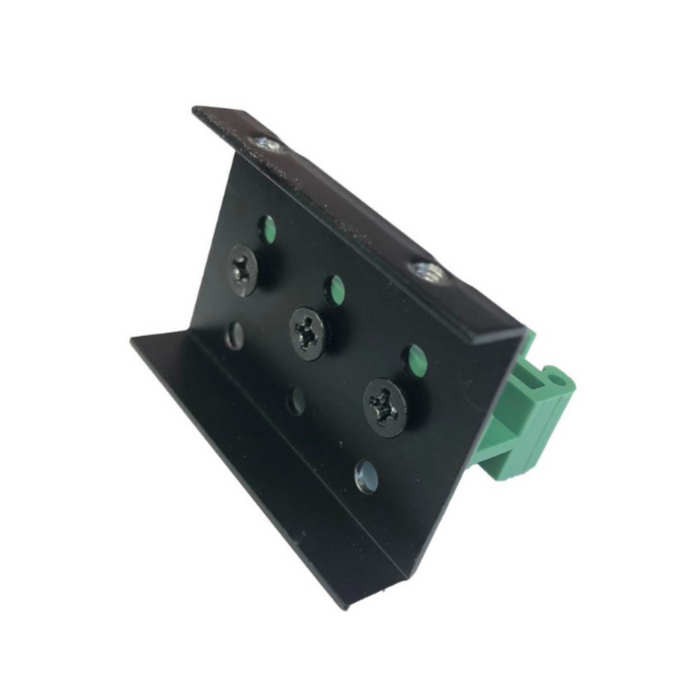 Tycon Systems Universal DIN Rail Mounting Clips with Bracket for Vertical Mounting [DIN-ClipKit-Uni]