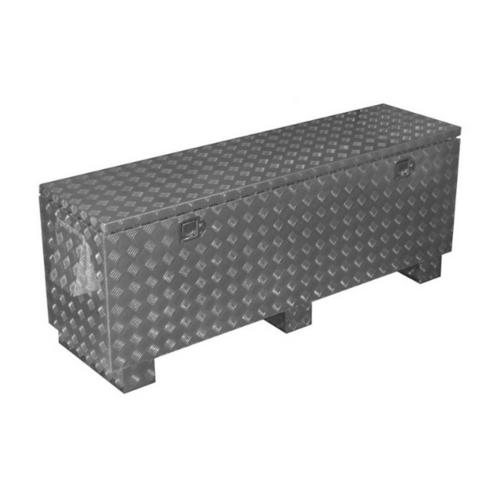 Tycon Systems 65 x 18 x 20in Aluminum Diamond Plate Outdoor Enclosure [ENC-AL-65x18x20]