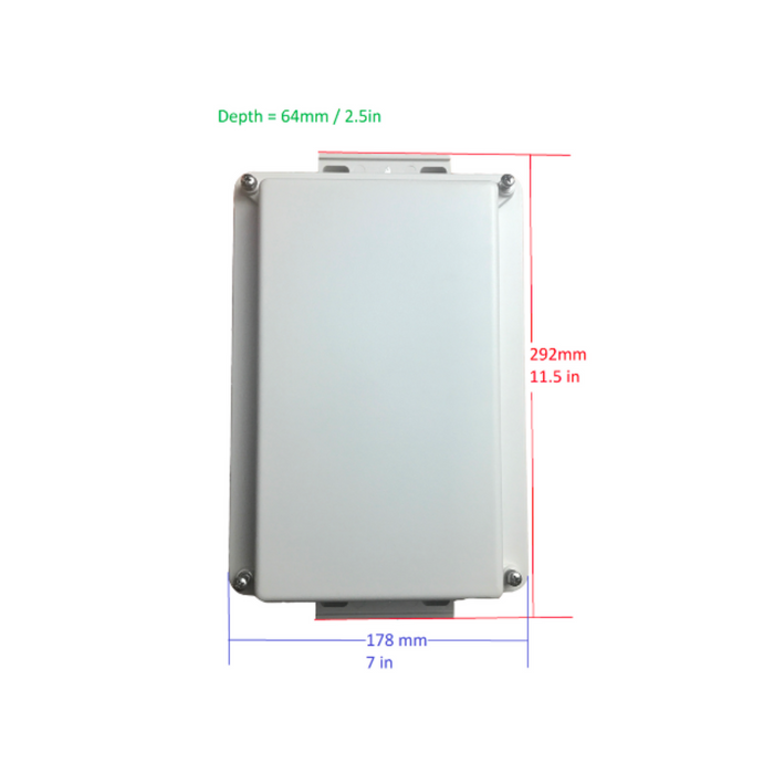 Tycon Systems Outdoor Weatherproof Enclosure for TP-SW 5/8 Port Series POE Switches [ENC-SW-8x5]