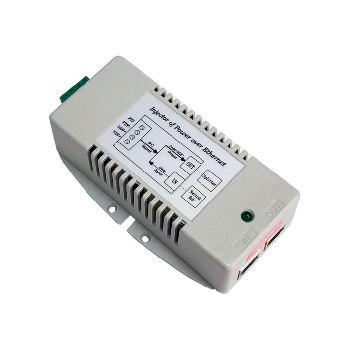 Tycon Systems 40-60VDC In 56V Out 50W Gigabit High Power DC to DC Converter and PoE Inserter [TP-DCDC-4848G-HP]