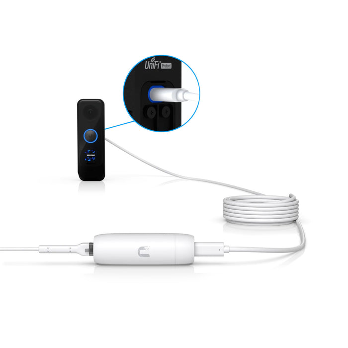 Ubiquiti G4 Doorbell Pro PoE Adapter 7m Cable [UACC-G4-DBP-Cable-USB-7M]