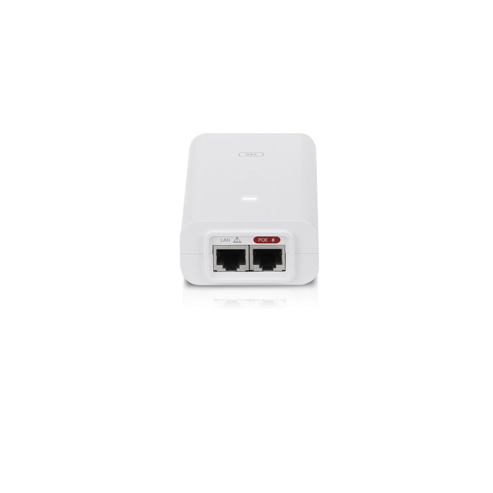 Ubiquiti 24V DC 12W Gigabit Replacement PoE Adapter, White [POE-24-12W-G-WH]