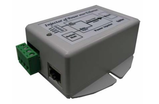 Tycon Systems 36-72VDC In 24V Out 24W Gigabit DC to DC Converter and PoE Inserter [TP-DCDC-4824G]