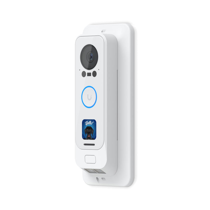 Ubiquiti UniFi G4 Doorbell Pro PoE Gang Box Mount (White) [UACC-G4 Doorbell Pro PoE-Gang Box-White]