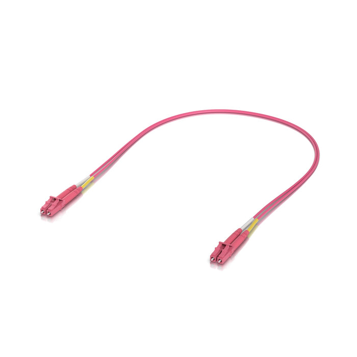 Ubiquiti OM4 Duplex LC UPC Fiber Patch Cable, 0.5M [UACC-OFC-M2-LULU-0.5M]