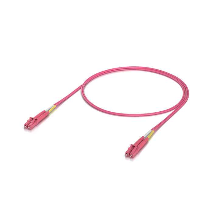 Ubiquiti OM4 Duplex LC UPC Fiber Patch Cable, 1M [UACC-OFC-M2-LULU-1M]