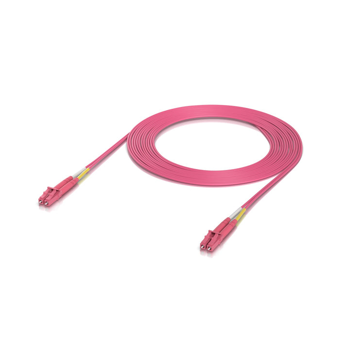 Ubiquiti OM4 Duplex LC UPC Fiber Patch Cable, 3M [UACC-OFC-M2-LULU-3M]