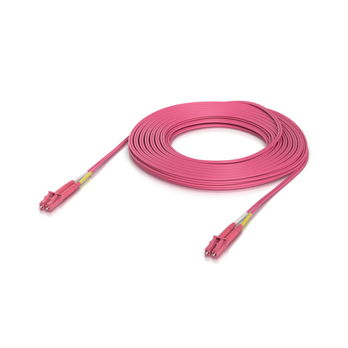 Ubiquiti OM4 Duplex LC UPC Fiber Patch Cable, 15M [UACC-OFC-M2-LULU-15M]