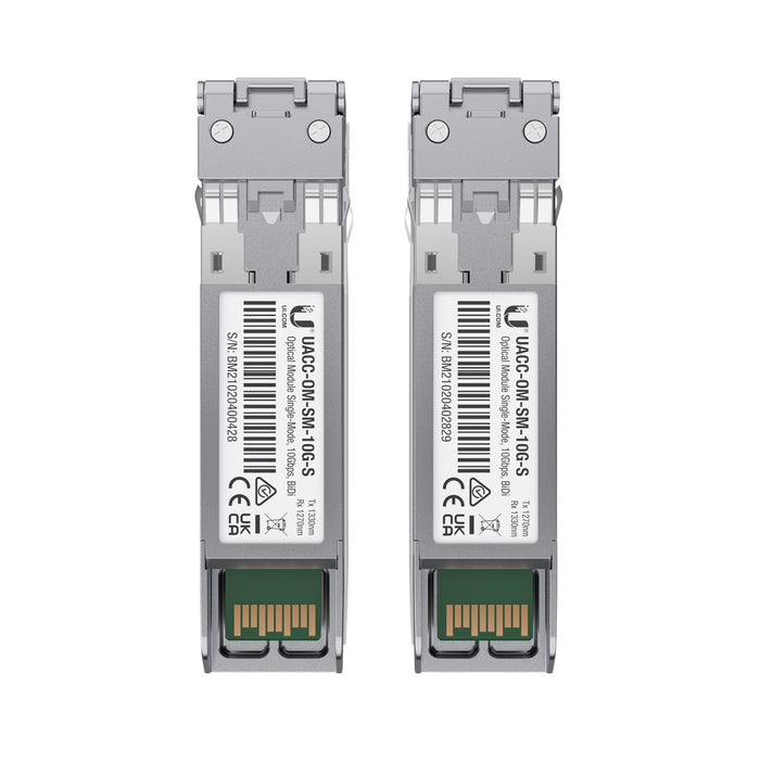 Ubiquiti UniFi 10 Gbps Bidirectional Single-Mode Optical Module (20-one Pack) [UACC-OM-SM-10G-S-20]